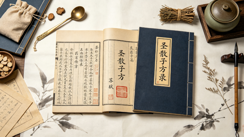嘉靖本圣散子方，源出宋代，经苏轼传播，附录多首古代急救、民间经验方剂